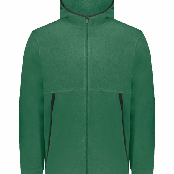 Unisex Eco Revive™ Polar Fleece Hooded Full-Zip Jacket Thumbnail