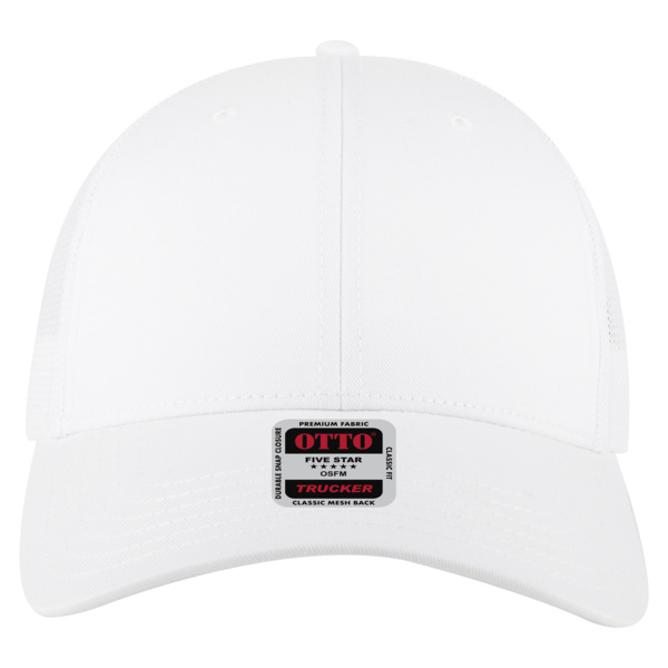 OTTO CAP 6 Panel Low Profile Mesh Back Trucker Hat Thumbnail