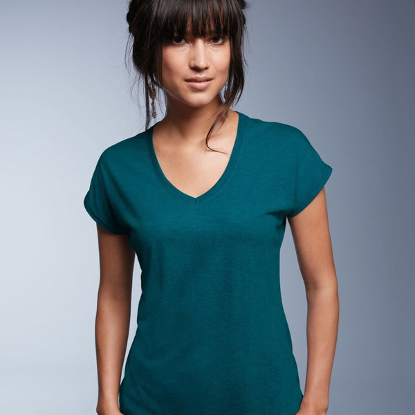 Women’s Triblend V-Neck T-Shirt Thumbnail