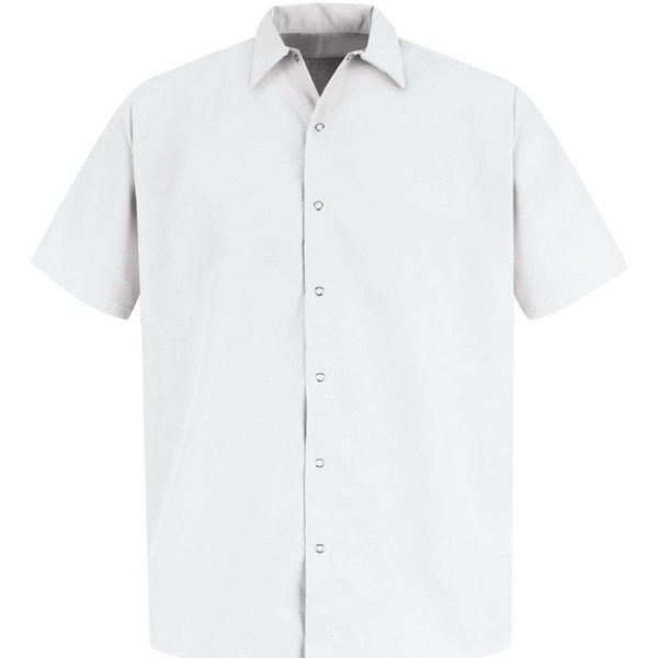 Men's Specialized Pocketless Polyester Work Shirt Thumbnail