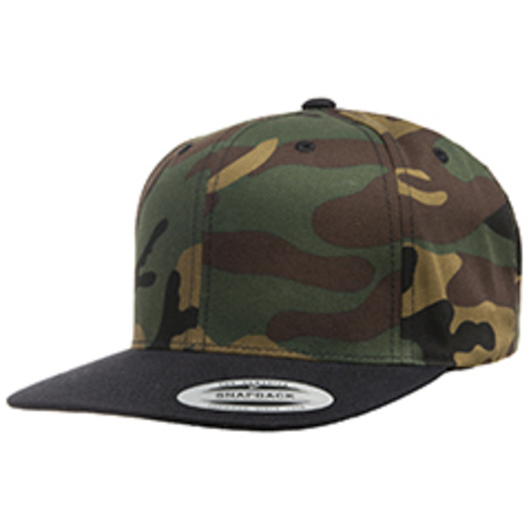 Adult 6-Panel Structured Flat Visor Classic Snapback Thumbnail