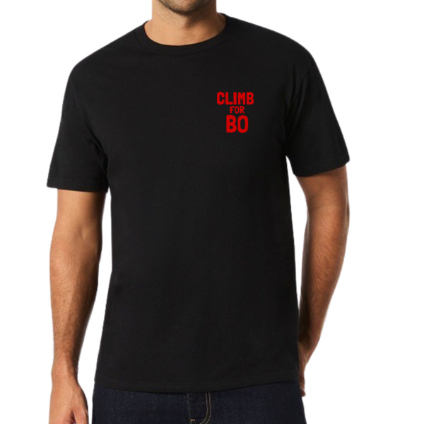 Climb For Bo - Softstyle Midweight Adult Short Sleeve T-Shirt Thumbnail